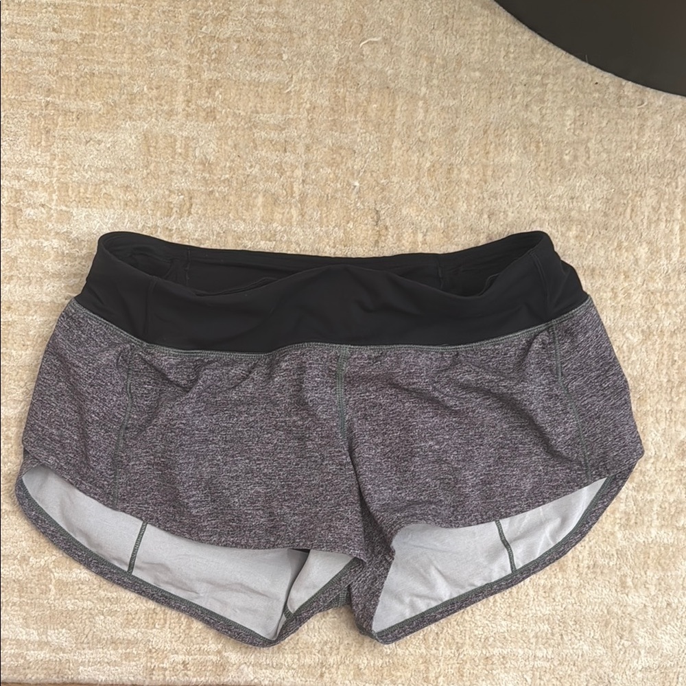Women's Heather Gray Athletic Shorts